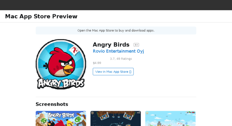 Angry Birds Mac Download